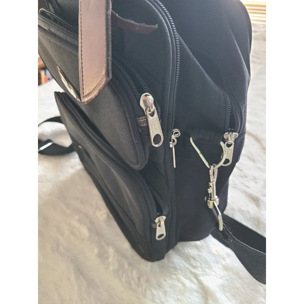Ricardo Beverly Hills Renegades II Black Shoulder Bag Travel Carry On 4100